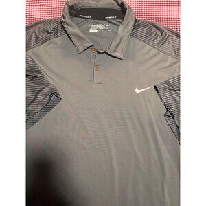 Nike Golf Tour Performance Dri Fit Mens XXL Gray Polo Shirt
